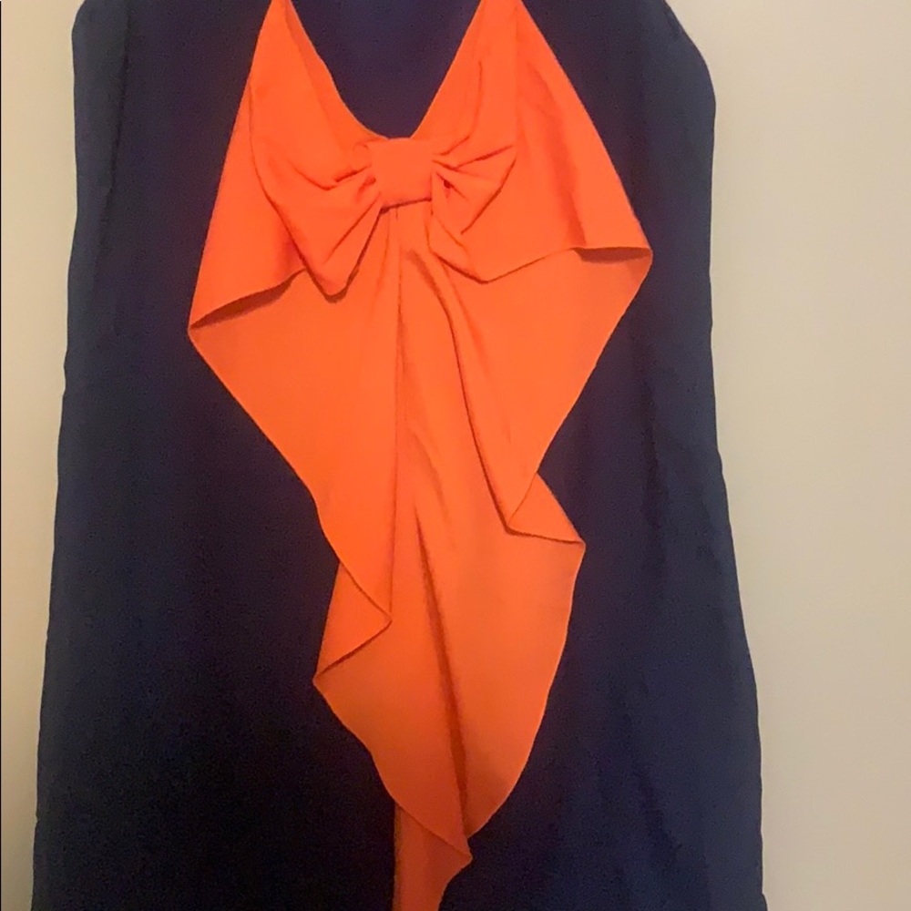Dress with bow detail
